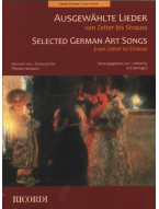 Selected German Art Songs from Zelter to Strauss - High Voice (noty na klavír, zpěv)