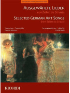 Selected German Art Songs from Zelter to Strauss - High - Medium/Low Voice (noty na klavír, zpěv)
