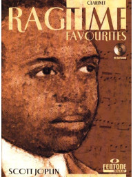 Scott Joplin: Ragtime Favourites (noty na klarinet)(+audio)