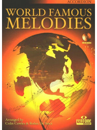 World Famous Melodies (noty na akordeon)(+audio)