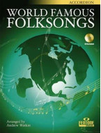 World Famous Folksongs (noty na akordeon)(+audio)