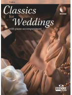 Classics for Weddings (noty na housle, klavír)(+audio)