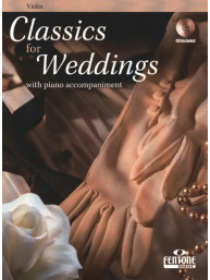 Classics for Weddings (noty na housle, klavír)(+audio)