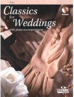 Classics for Weddings (noty na příčnou flétnu, klavír)(+audio)