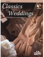 Classics for Weddings (noty na klarinet, klavír)(+audio)