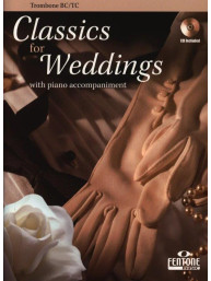 Classics for Weddings (noty na pozoun, klavír)(+audio)