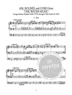 Georg Friedrich Händel: Air, Bourrée And Coro From Water Music (noty na varhany)