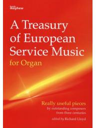 A Treasury of European Service Music (noty na varhany)