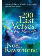 Noel Rawsthorne: 200 Last Verses for Manuals - Rev. 2015 (noty na varhany)
