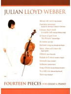 Julian Lloyd Webber: 14 Pieces for Cello and Piano (noty na violoncello, klavír)