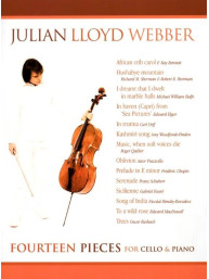 Julian Lloyd Webber: 14 Pieces for Cello and Piano (noty na violoncello, klavír)