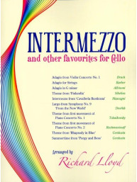 Intermezzo and Other Favourites for Cello (noty na violoncello, klavír)