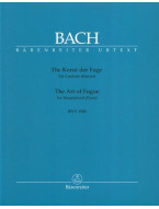 J.S. Bach: The Art Of The Fugue BWV 1080 (noty na klavír)