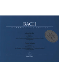 J.S. Bach: Organ Works 1 (noty na varhany)