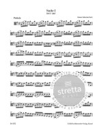 J.S. Bach: 6 Suites For Violoncello Solo BWV 1007-1012 (noty na violu)