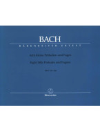 J.S. Bach: 8 Little Preludes and Fugues BWV 553-560 (noty na varhany)