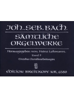 J.S. Bach: Sämtliche Orgelwerke 9 (noty na varhany)