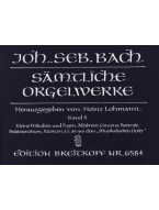 J.S. Bach: Sämtliche Orgelwerke 4 (noty na varhany)
