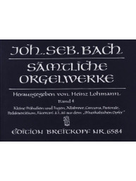 J.S. Bach: Sämtliche Orgelwerke 4 (noty na varhany)
