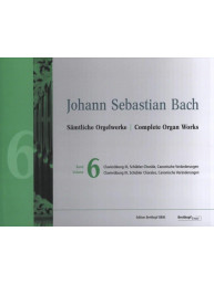 J.S. Bach: Sämtliche Orgelwerke 6 (noty na varhany)