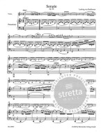 Beethoven: Sonata for Pianoforte and Violin op. 24 - Spring Sonata (noty na housle, klavír)