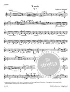 Beethoven: Sonata for Pianoforte and Violin op. 24 - Spring Sonata (noty na housle, klavír)