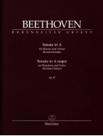Beethoven: Sonata for Pianoforte and Violin op. 47 - Kreutzer Sonata (noty na housle, klavír)