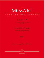 W.A. Mozart: Concerto for Piano No.23 in A (noty na čtyřruční klavír)