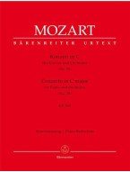 W.A. Mozart: Piano Concerto No.25 In C K.503 (noty na čtyřruční klavír)