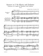W.A. Mozart: Piano Concerto No.25 In C K.503 (noty na čtyřruční klavír)