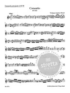W.A. Mozart: Clarinet Concerto In A K.622 - Transposed Bb Clarinet (noty na klarinet, klavír)