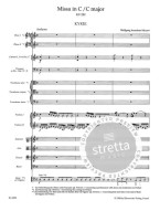 W.A. Mozart: Missa In C Major K.259 - Orgelsolo–Messe (noty, partitura)