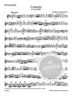 W.A. Mozart: Flute Concerto In D K.314 (noty na příčnou flétnu, klavír)