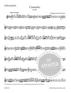 W.A. Mozart: Violin Concerto No.1 in B-flat major K.207 (noty na housle, klavír)