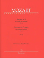 W.A. Mozart: Violin Concerto No.4 in D major K.218 (noty na housle, klavír)
