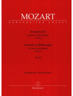 W.A. Mozart: Piano Concerto No. 27 in B-flat major K. 595 (noty na čtyřruční klavír)