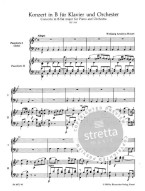 W.A. Mozart: Piano Concerto No. 27 in B-flat major K. 595 (noty na čtyřruční klavír)