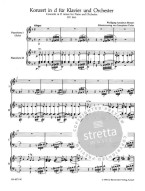W.A. Mozart: Piano Concerto No. 20 in D minor K. 466 (noty na čtyřruční klavír)