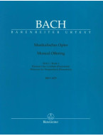 J.S. Bach: Musical Offering BWV 1079 Book 1 (noty na klavír, cembalo)