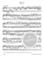 J.S. Bach: The Six English Suites BWV 806-811 (noty na klavír, cembalo)