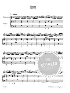 J.S. Bach: 3 Sonatas (noty na příčnou flétnu, basso continuo)