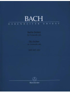 J.S. Bach: Six Suites BWV 1007–1012 (noty na violoncello)