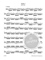 J.S. Bach: Six Suites BWV 1007–1012 (noty na violoncello)