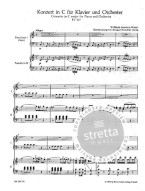 W.A. Mozart: Concerto No. 21 in C major K. 467 (noty na čtyřruční klavír)
