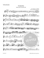 W.A. Mozart: Concerto In G Major For Clarinet (noty na příčnou flétnu, klavír)