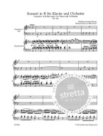 W.A. Mozart: Concerto No. 15 in B-flat major K. 450 (noty na čtyřruční klavír)
