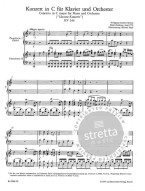 W.A. Mozart: Concerto No. 8 in C major K. 246 (noty na čtyřruční klavír)