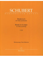 Franz Schubert: Rondo In A Major D.438 (noty na housle, klavír)