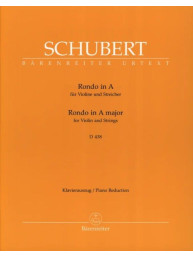 Franz Schubert: Rondo In A Major D.438 (noty na housle, klavír)
