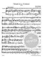 Franz Schubert: Sonate in A Minor Arpeggione D.821 (noty na příčnou flétnu, klavír)